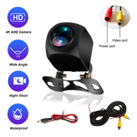 NUNOO AHD 170° Car Reverse BackupRear View Camera 1080P WaterproofNight Vision Lens