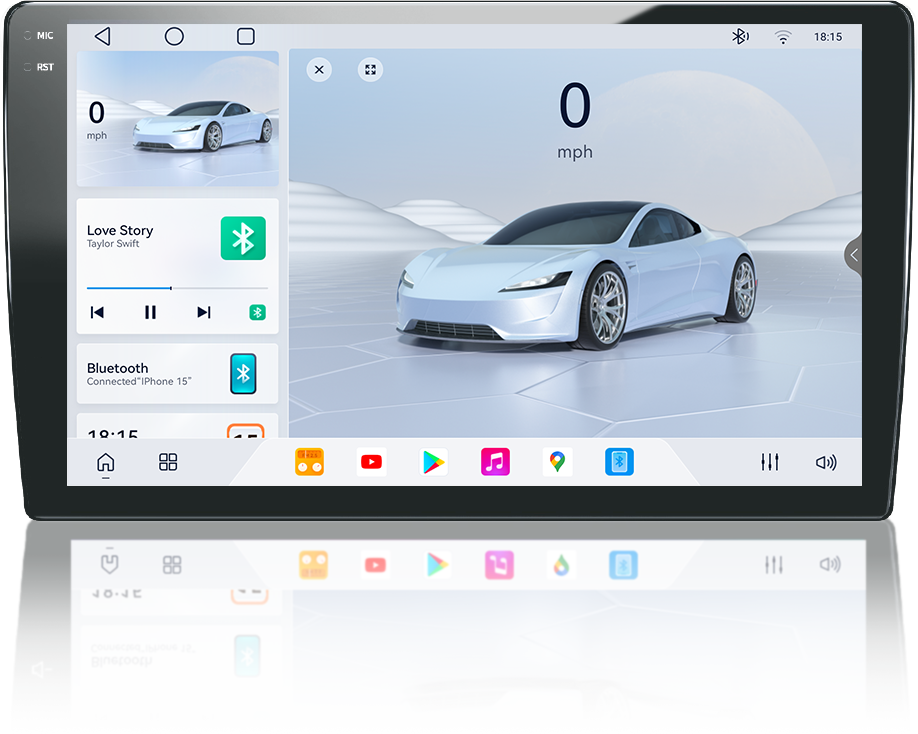 car touch screen with android auto