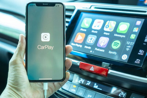 touch screen apple carplay radio