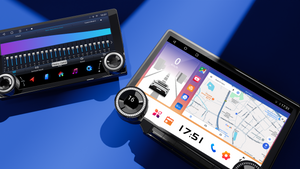 Double Knob Car Head Unit