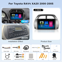 Nunoo Toyota RAV4 Full Model Car Screen Matching Car Frame T100 2G+64G Car Audio