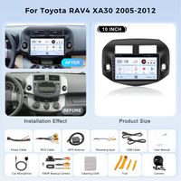 Nunoo Toyota RAV4 Full Model Car Screen Matching Car Frame T100 2G+64G Car Audio