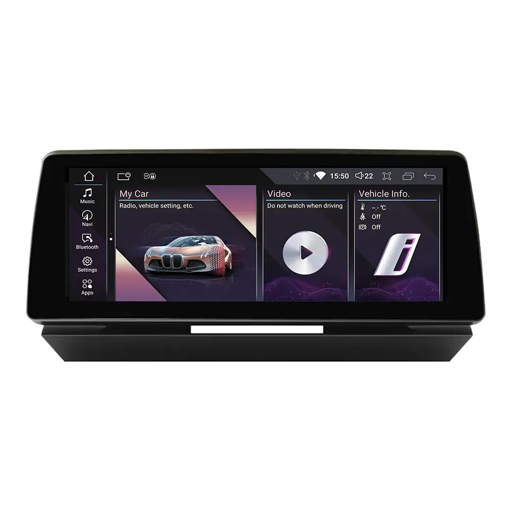 NUNOO Android car stereo for bmw 5 series e60-e61 2003-2010 upgrade 10.25" touchscreen ###10.25"