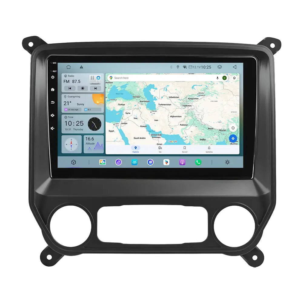 NUNOO Android 14 car stereo for 2014-2018 Chevy Silverado GMC Sierra