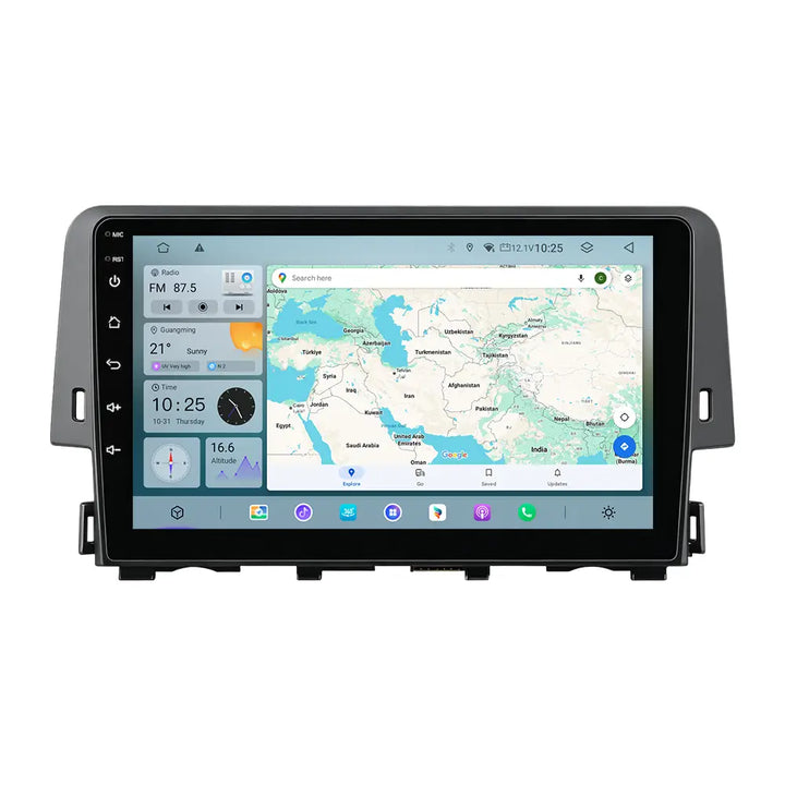 Honda Car Stereo with android 14 car radio for 2016-2021 Honda Civic