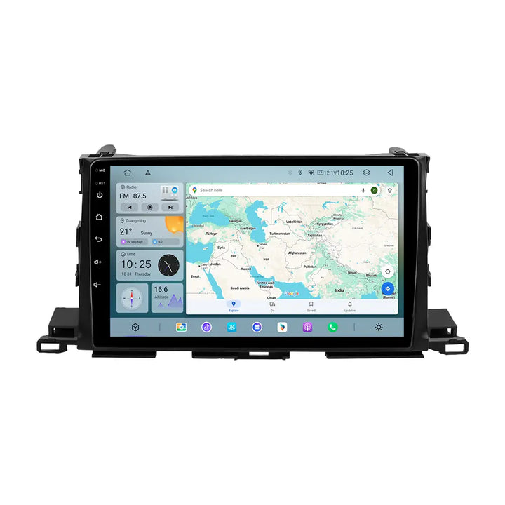 NUNOO Android 14 10-inch car stereo for 2014-2019 Toyota Highlander